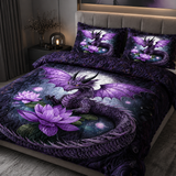 Dragon 3-Piece Quilted Bedding Set NCU0VT177